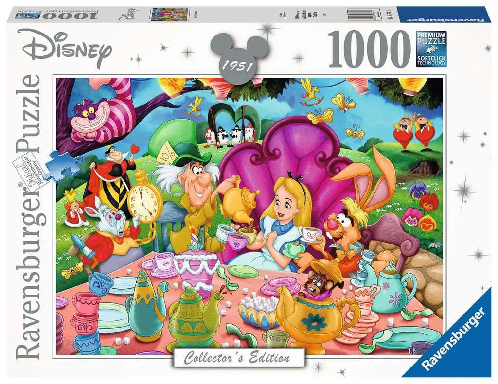 Puzzle Disney Ediție de Colecție Alice în Țara Minunilor (1000 piese) poza produsului