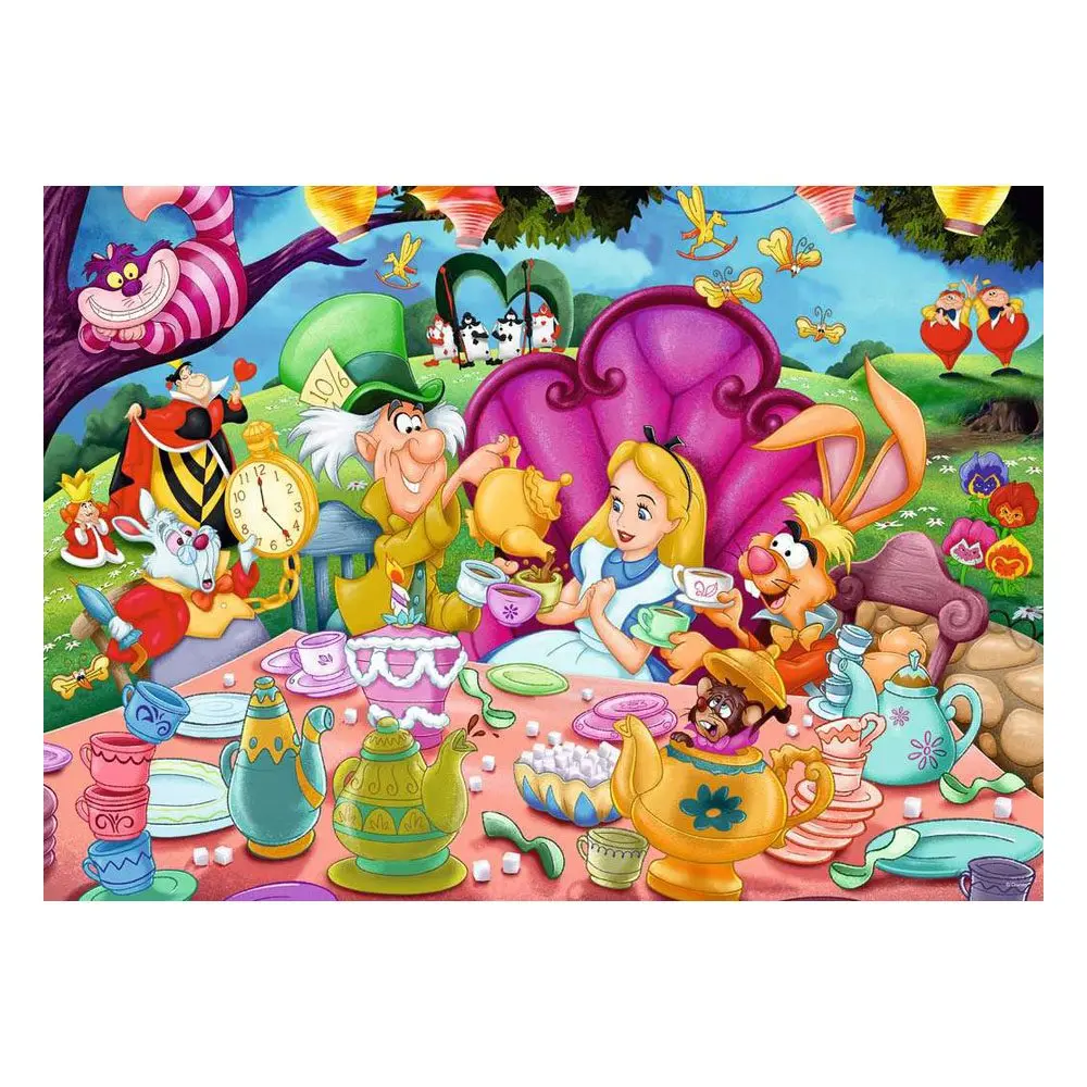 Puzzle Disney Ediție de Colecție Alice în Țara Minunilor (1000 piese) poza produsului