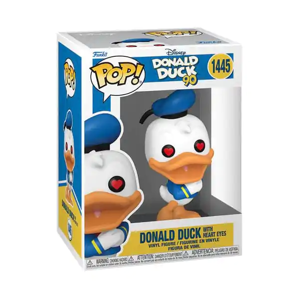 Disney DD 90th Anniversary Funko POP! Disney figurină de vinil Donald Duck(heart eyes) 9 cm poza produsului