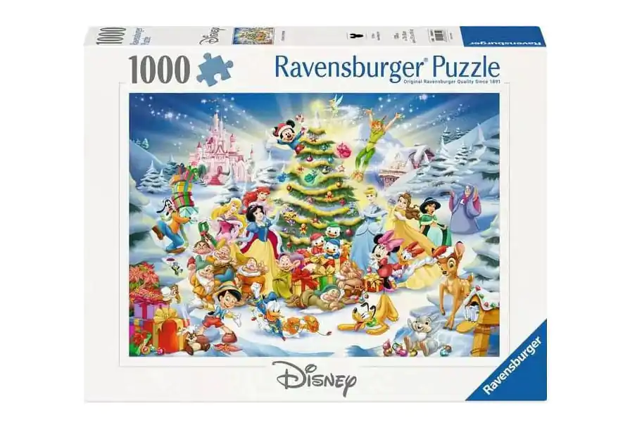 Disney Jigsaw Puzzle Disney's Christmas (1000 piese) poza produsului