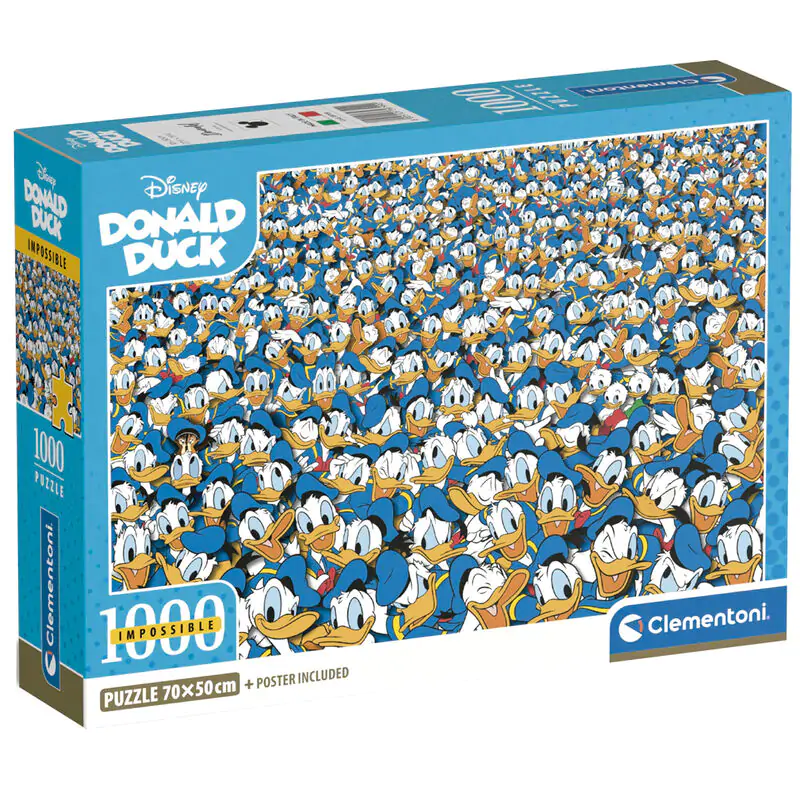 Disney Donald Duck Puzzle imposibil 1000 de piese poza produsului