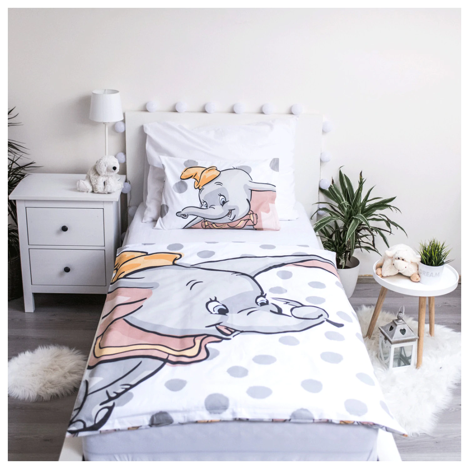 Disney Dumbo Dots Husă pentru pilotă pentru copii mici poza produsului