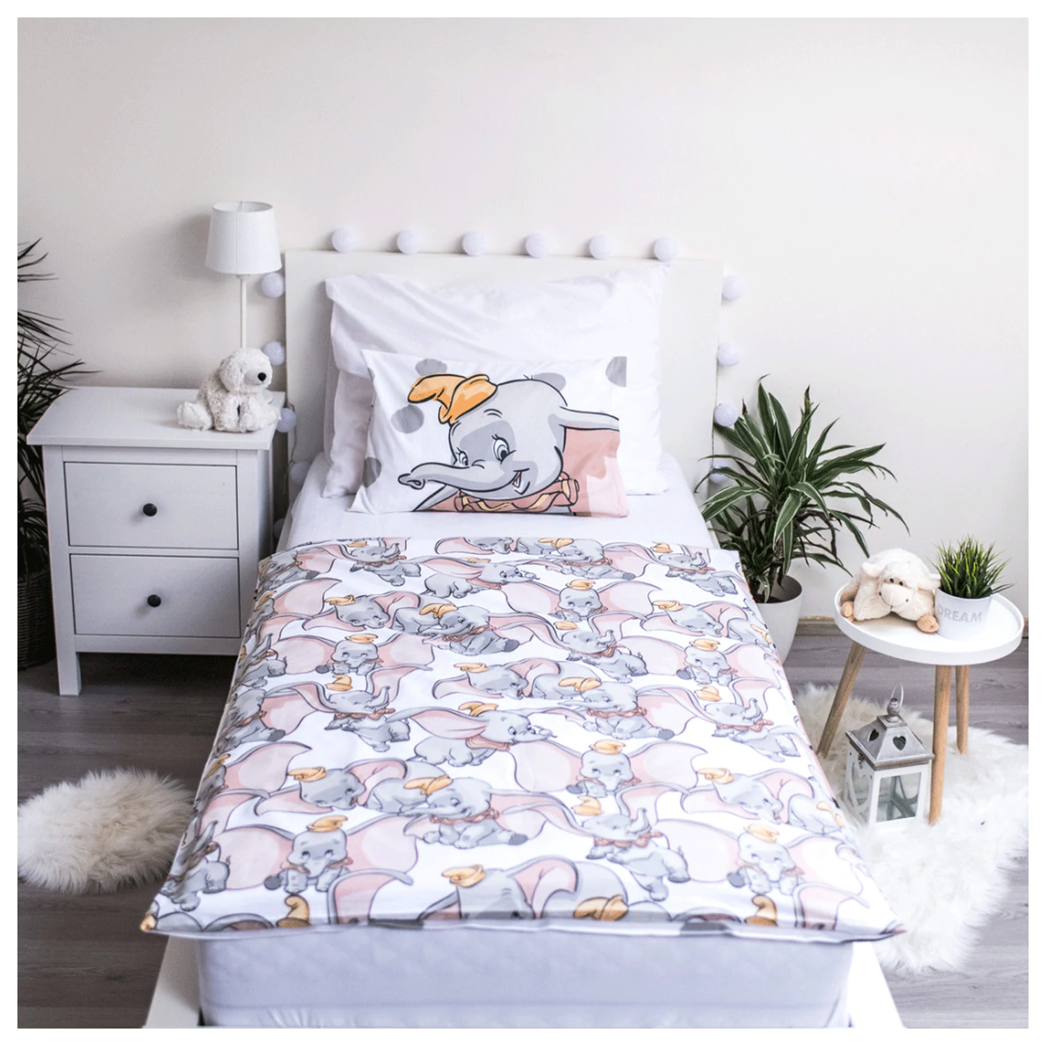 Disney Dumbo Dots Husă pentru pilotă pentru copii mici poza produsului