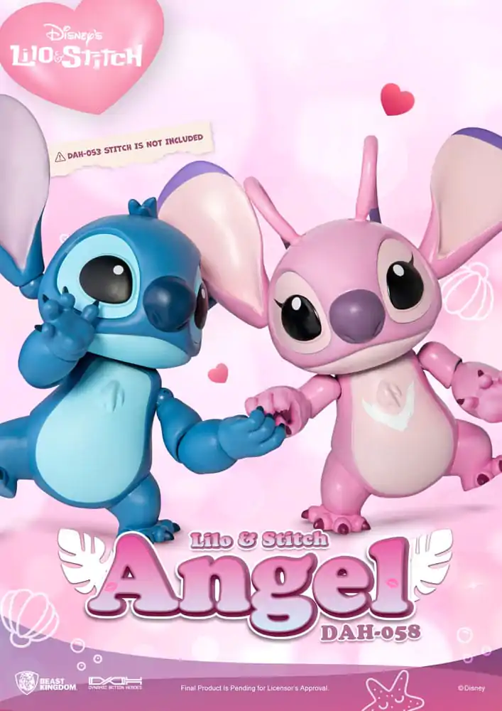 Figurină de acțiune Disney Dynamic 8ction Heroes 1/9 Angel (Lilo & Stitch) 16 cm poza produsului