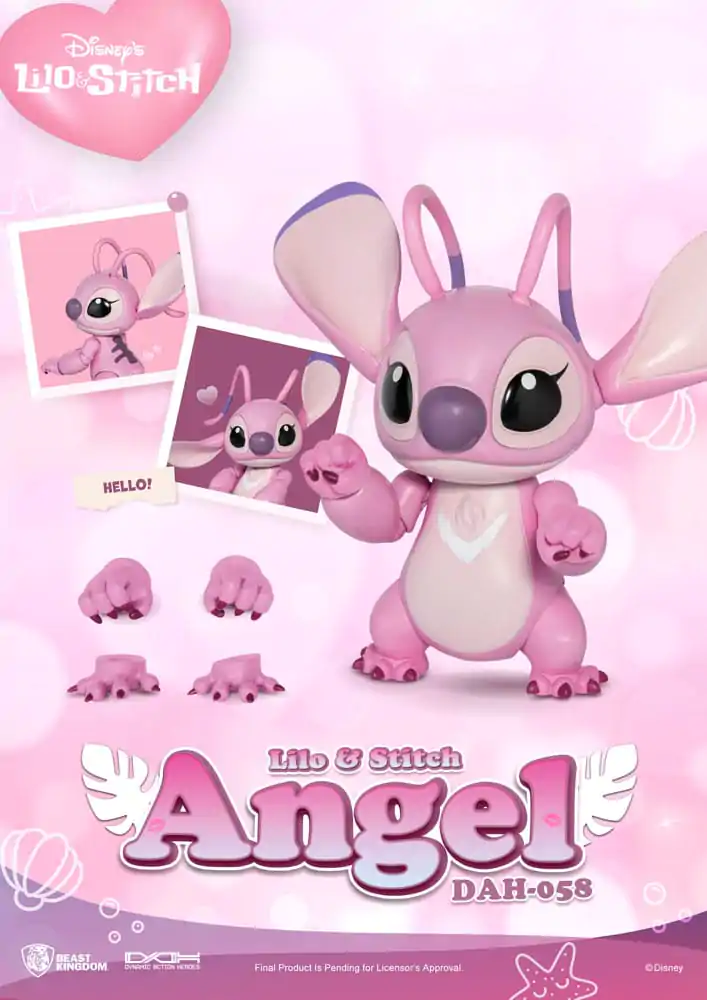 Figurină de acțiune Disney Dynamic 8ction Heroes 1/9 Angel (Lilo & Stitch) 16 cm poza produsului