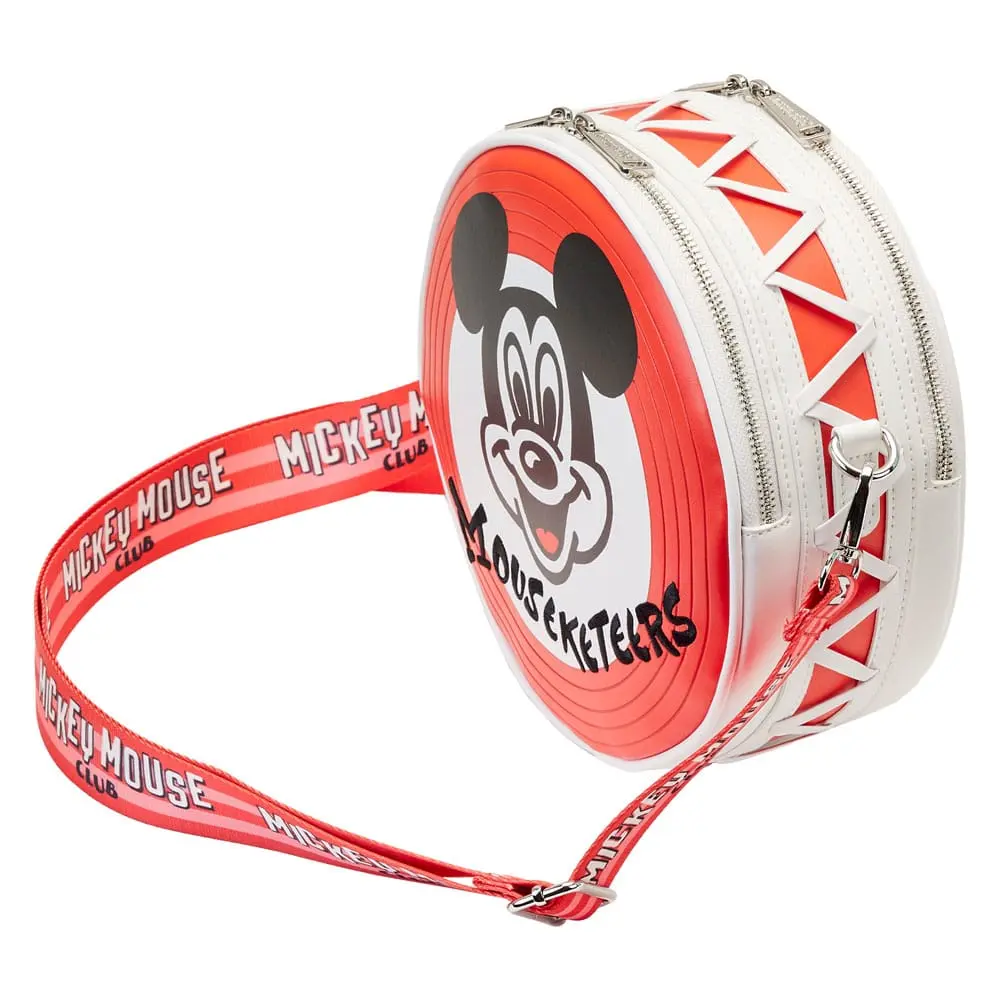 Geanta crossbody cu suport pentru urechi Disney by Loungefly 100th Mickey Mouseketeers poza produsului
