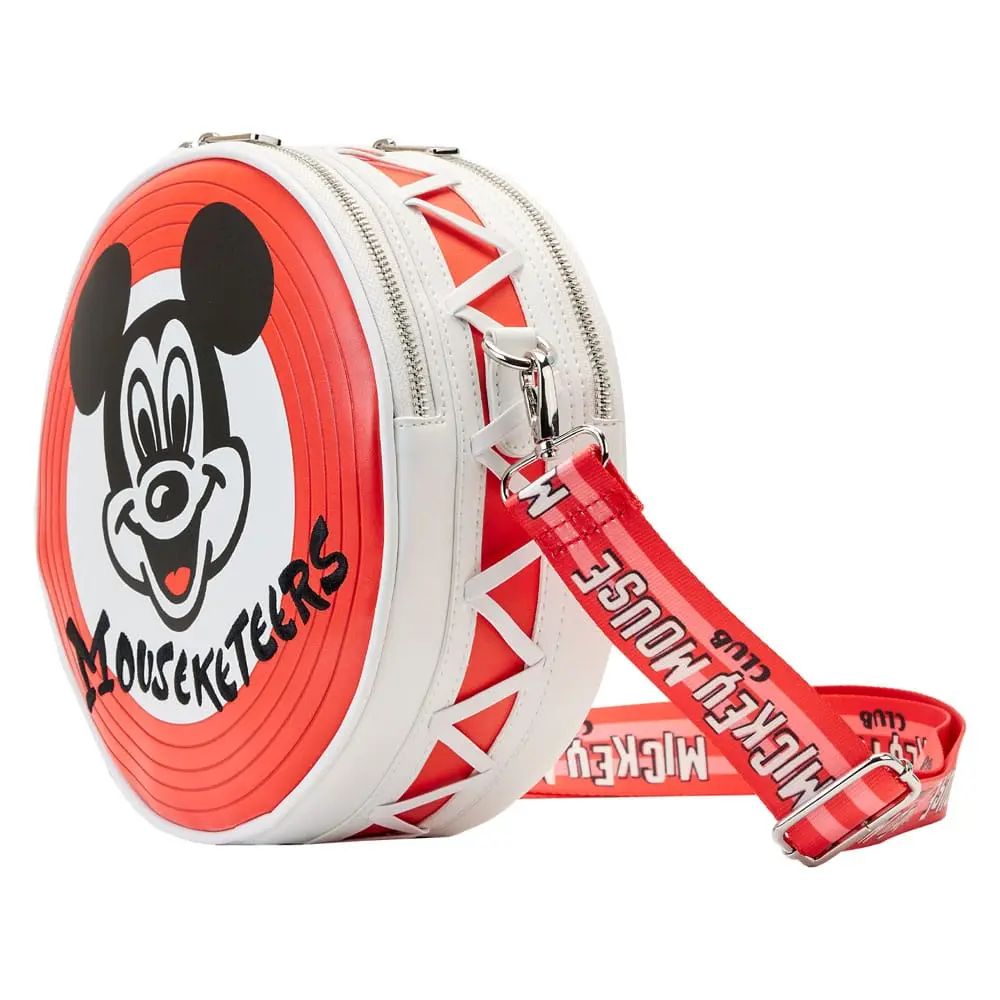 Geanta crossbody cu suport pentru urechi Disney by Loungefly 100th Mickey Mouseketeers poza produsului