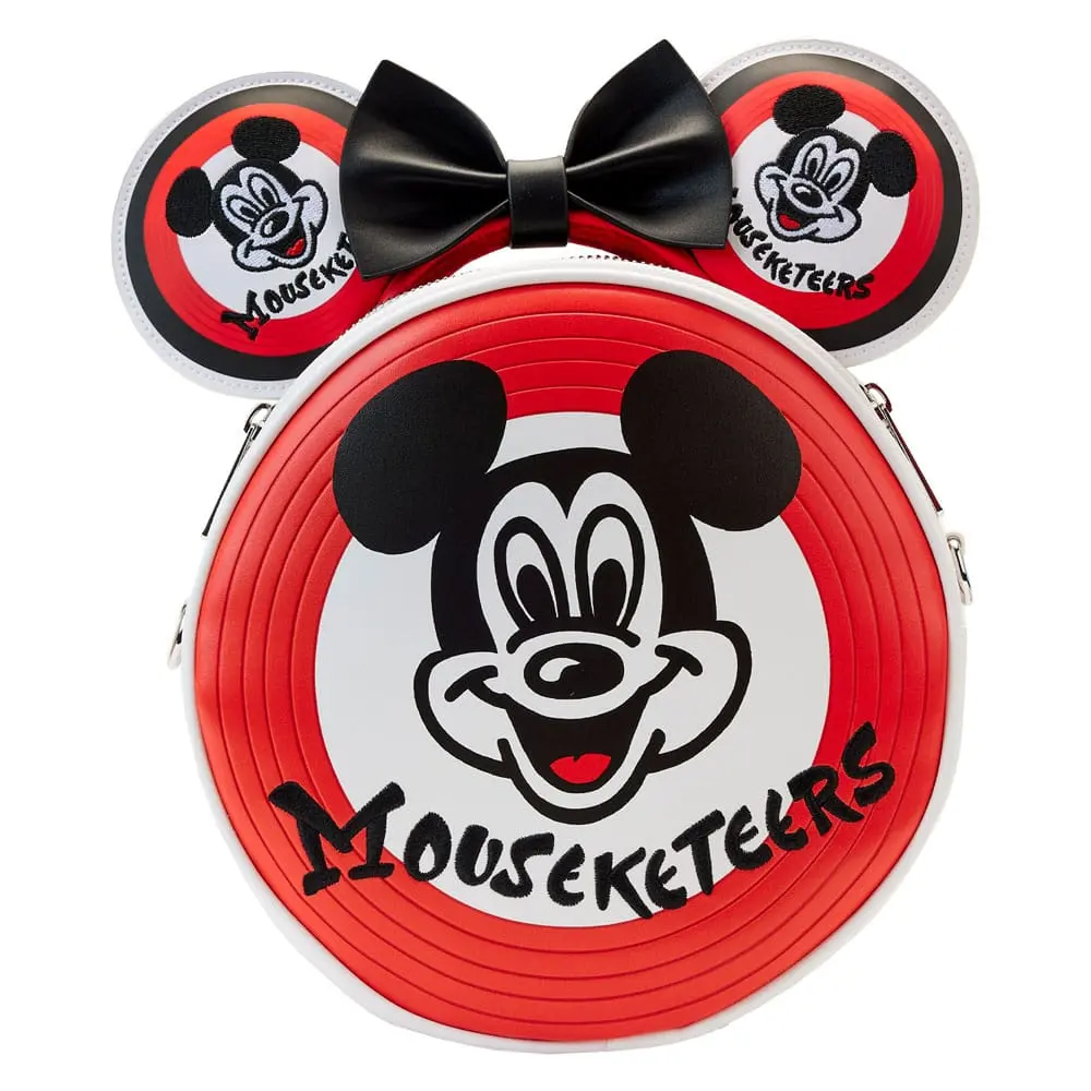 Geanta crossbody cu suport pentru urechi Disney by Loungefly 100th Mickey Mouseketeers poza produsului
