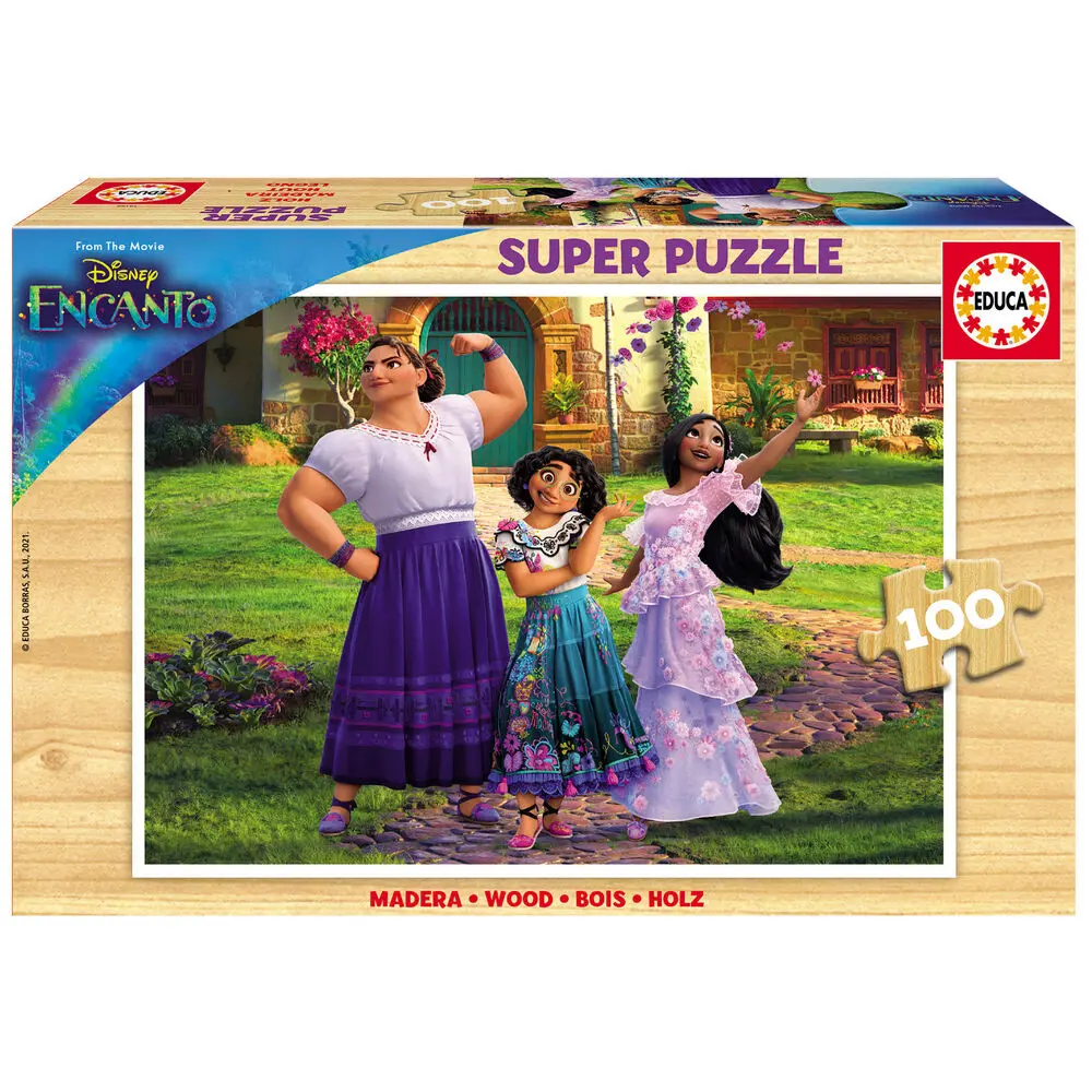 Disney Encanto puzzle 100 piese poza produsului