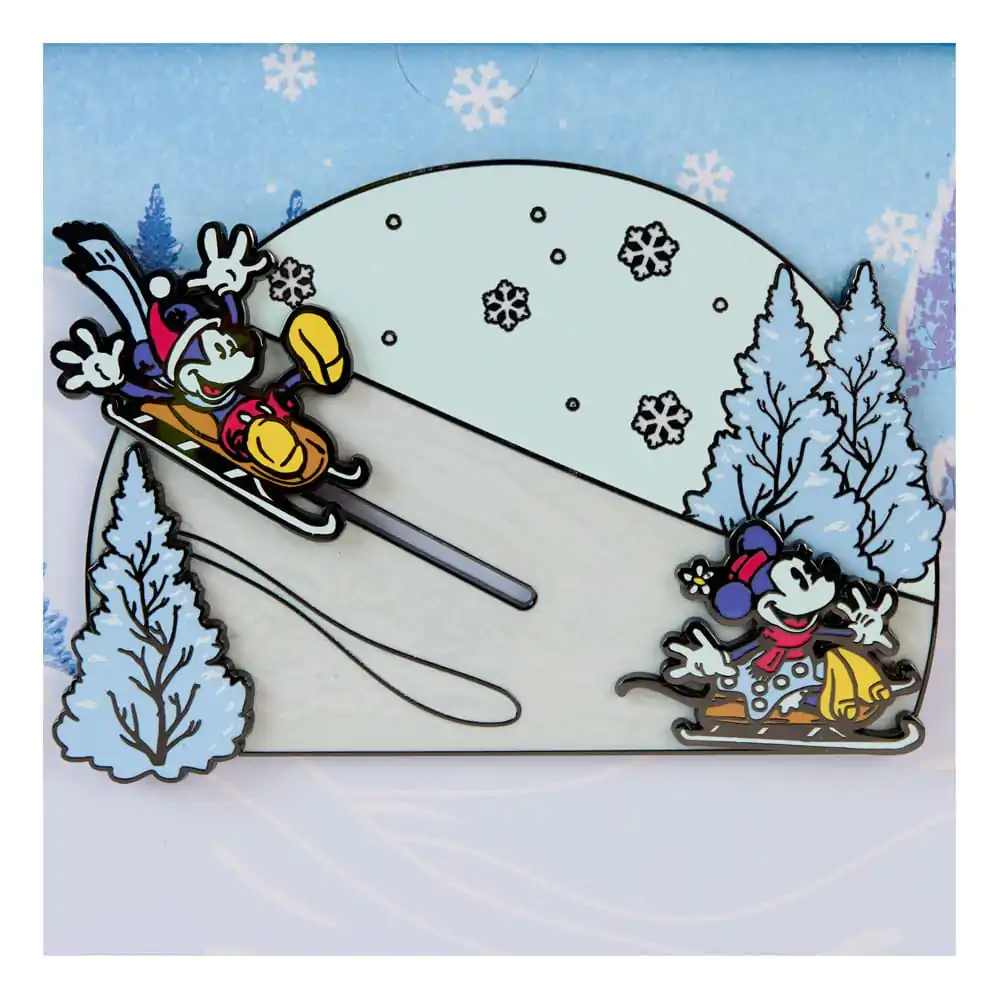 Disney by Loungefly Ace de email Mickey și prietenii Winter Wonderland ediție limitată 8 cm poza produsului