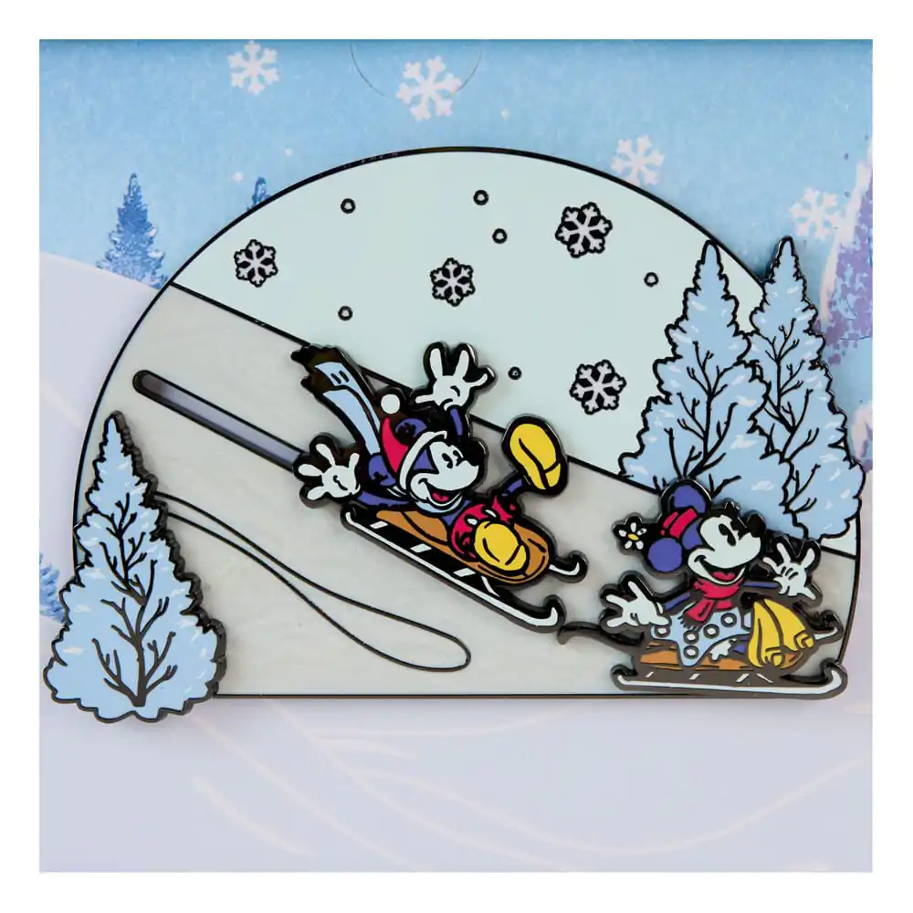 Disney by Loungefly Ace de email Mickey și prietenii Winter Wonderland ediție limitată 8 cm poza produsului