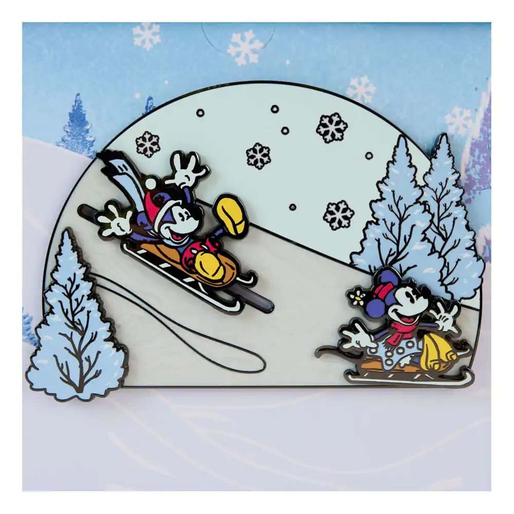 Disney by Loungefly Ace de email Mickey și prietenii Winter Wonderland ediție limitată 8 cm poza produsului