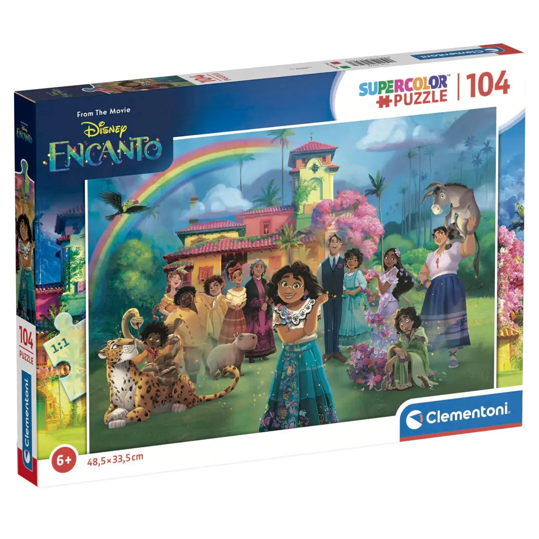 Disney Encanto puzzle 104 piese poza produsului