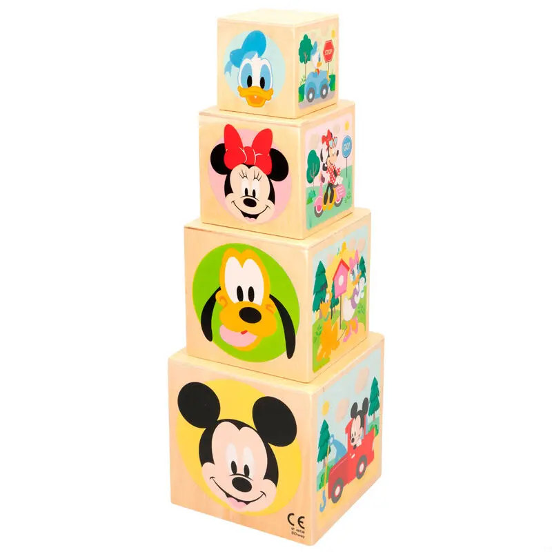 Disney cuburi din lemn turn poza produsului