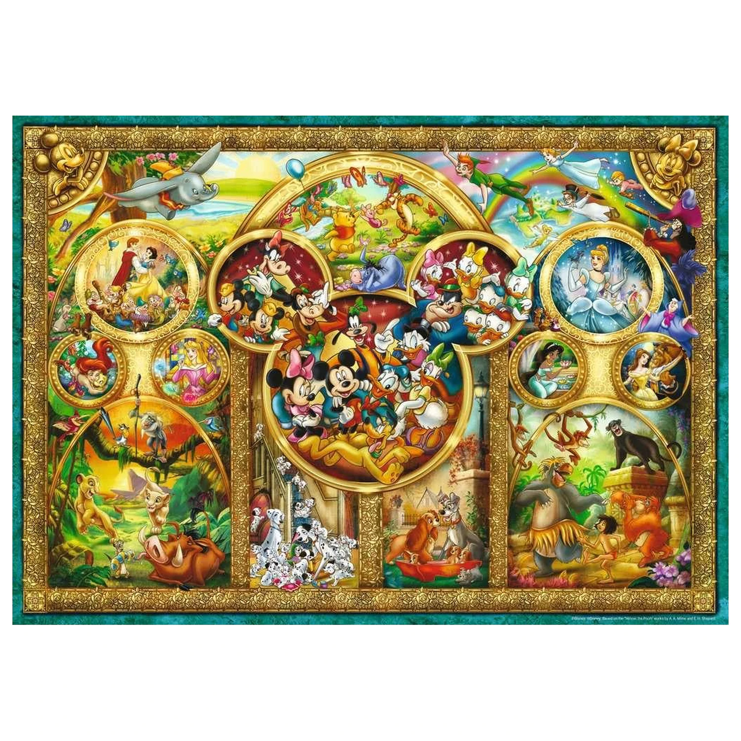 Disney Family Puzzle (1000 piese) poza produsului