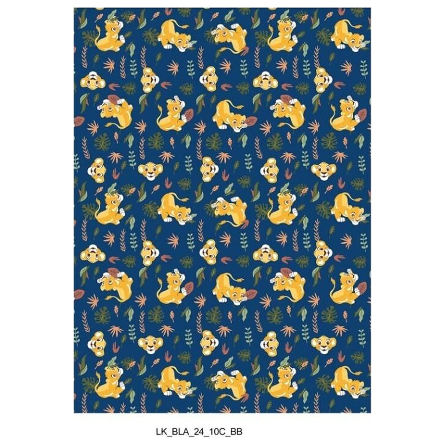 DISNEY Pătură flanelă 110x150cm The Lion King poza produsului