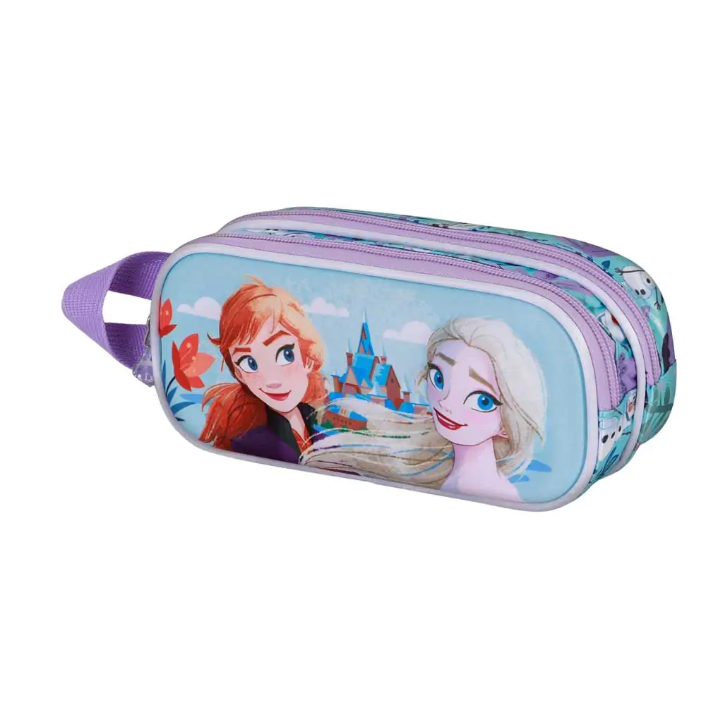 Disney Frozen 2 Spring 3D etui dublu pentru creioane poza produsului