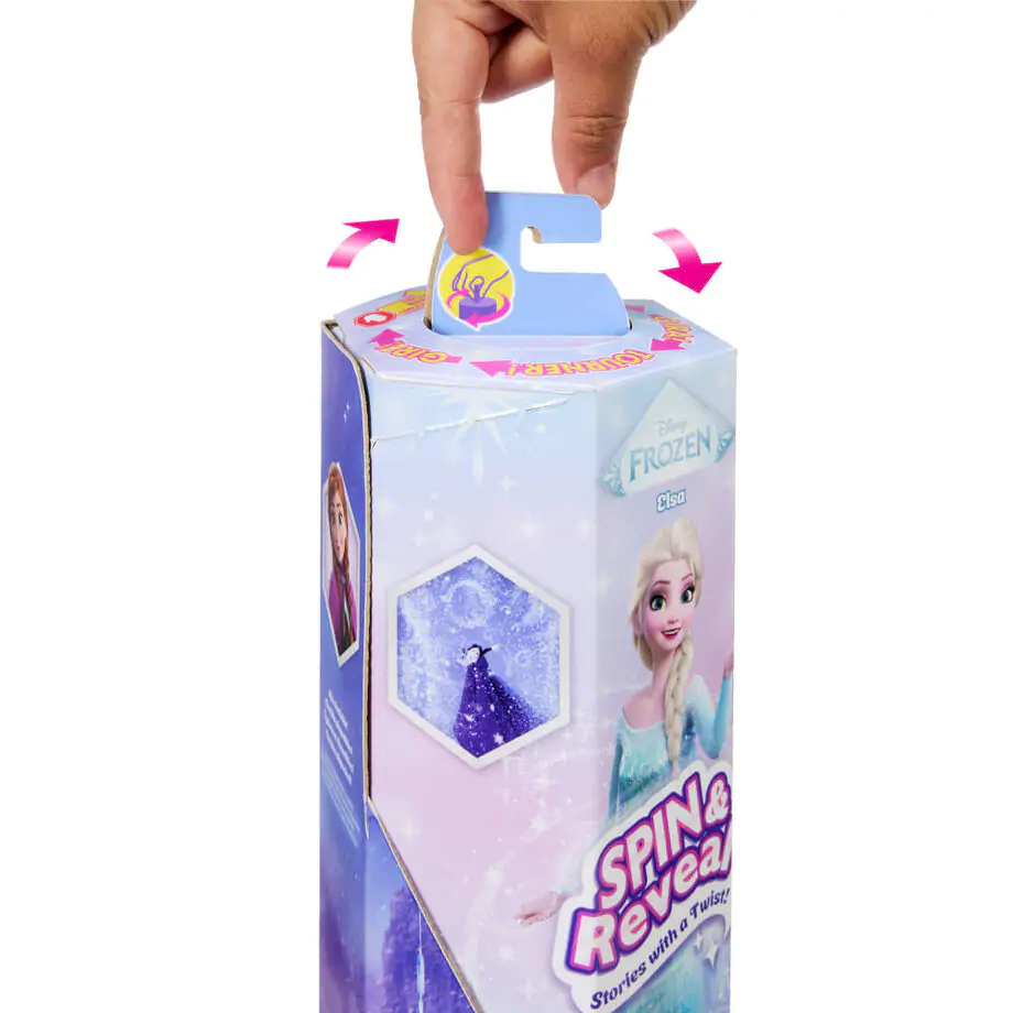 Păpușă Disney Frozen Spin And Reveal Elsa poza produsului