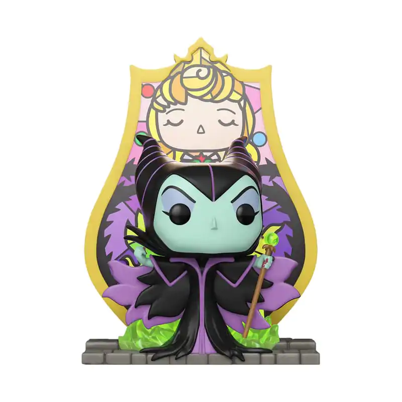 Disney Funko POP! Figurina Deluxe de Vinil Maleficent (Glass) 9 cm poza produsului