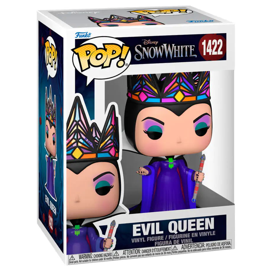 Disney Funko POP! Disney Figurina Vinil Evil Queen (Black & Purple Gown) 9 cm poza produsului