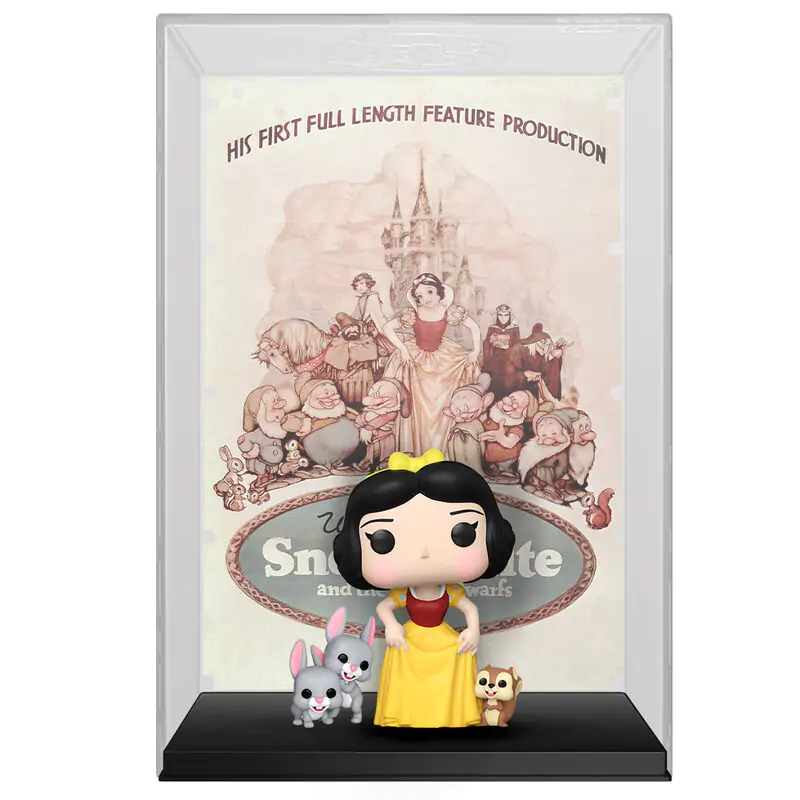 Disney POP! Poster de film & Figurina Alba ca Zapada 9 cm poza produsului