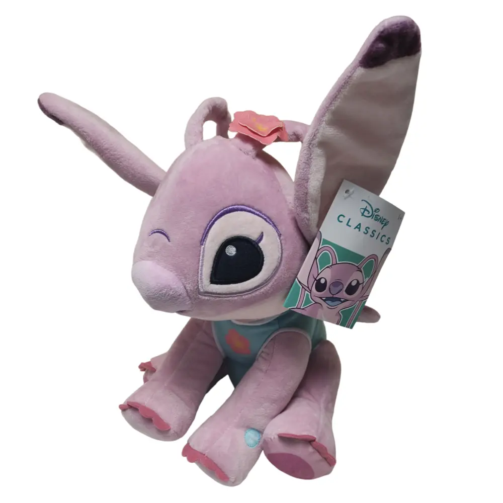 Jucărie de pluș Disney Hawaii Stitch Angel cu sunet 30cm poza produsului