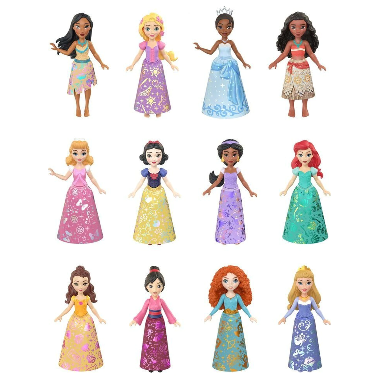 Disney Princess pachet cu 12 figurine poza produsului