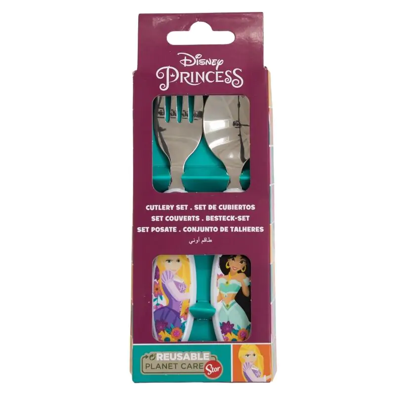 Disney Princess Set 2 tacâmuri metalice poza produsului
