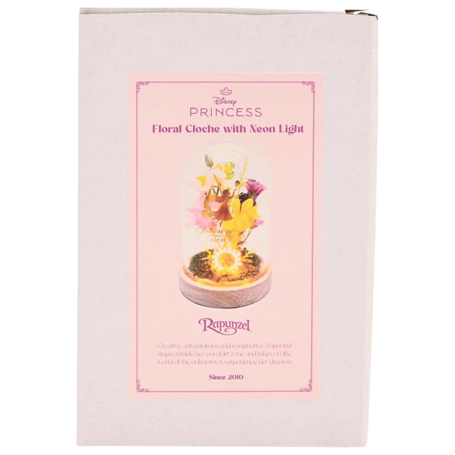 Disney Princess Rapunzel Floral Cloche cu o Neon Light poza produsului