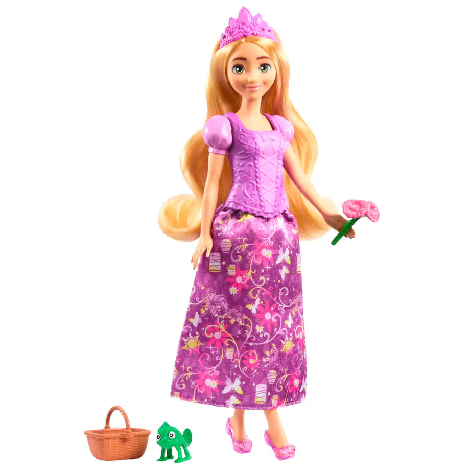 Disney Princess Rapunzel 2 în 1 Păpușă cu povești poza produsului