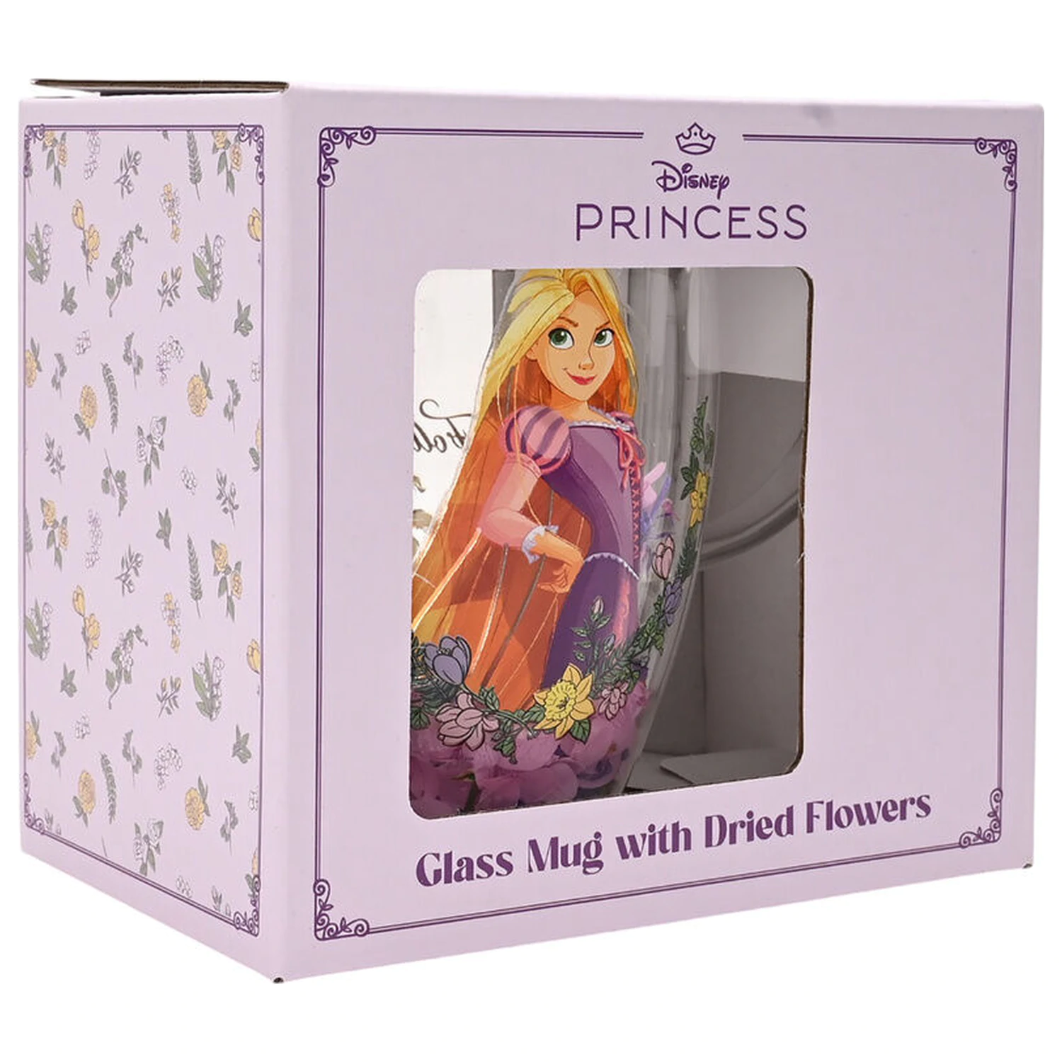 Disney Princess Rapunzel pahar cu flori uscate 300 ml poza produsului
