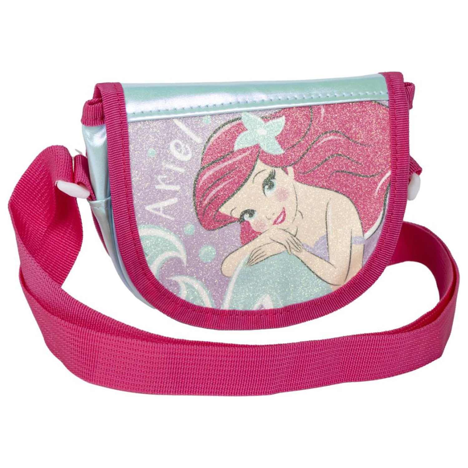 Disney Princess Ariel Geantă de umăr Glitter Crossbody poza produsului