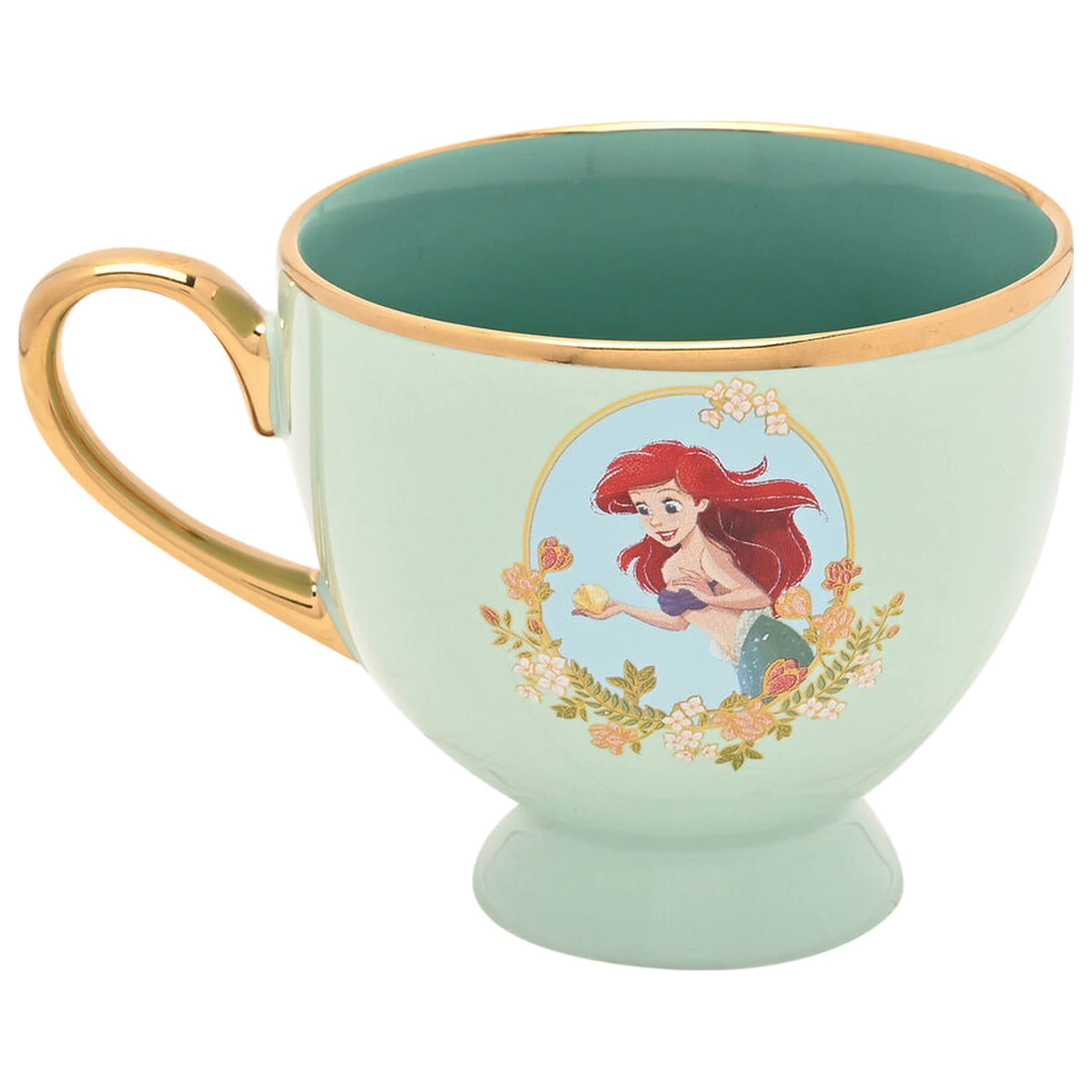 Disney Princess Ariel ceasca de ceai si farfurie poza produsului