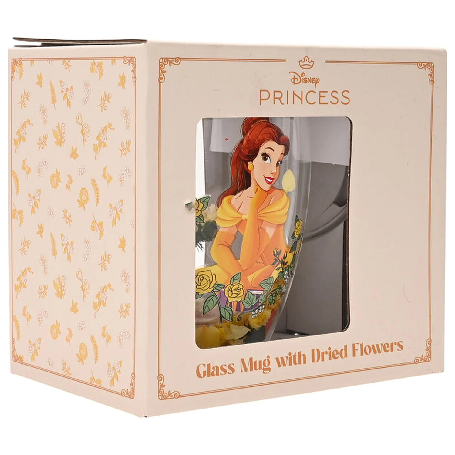 Disney Princess Belle pahar cu flori uscate 300 ml poza produsului