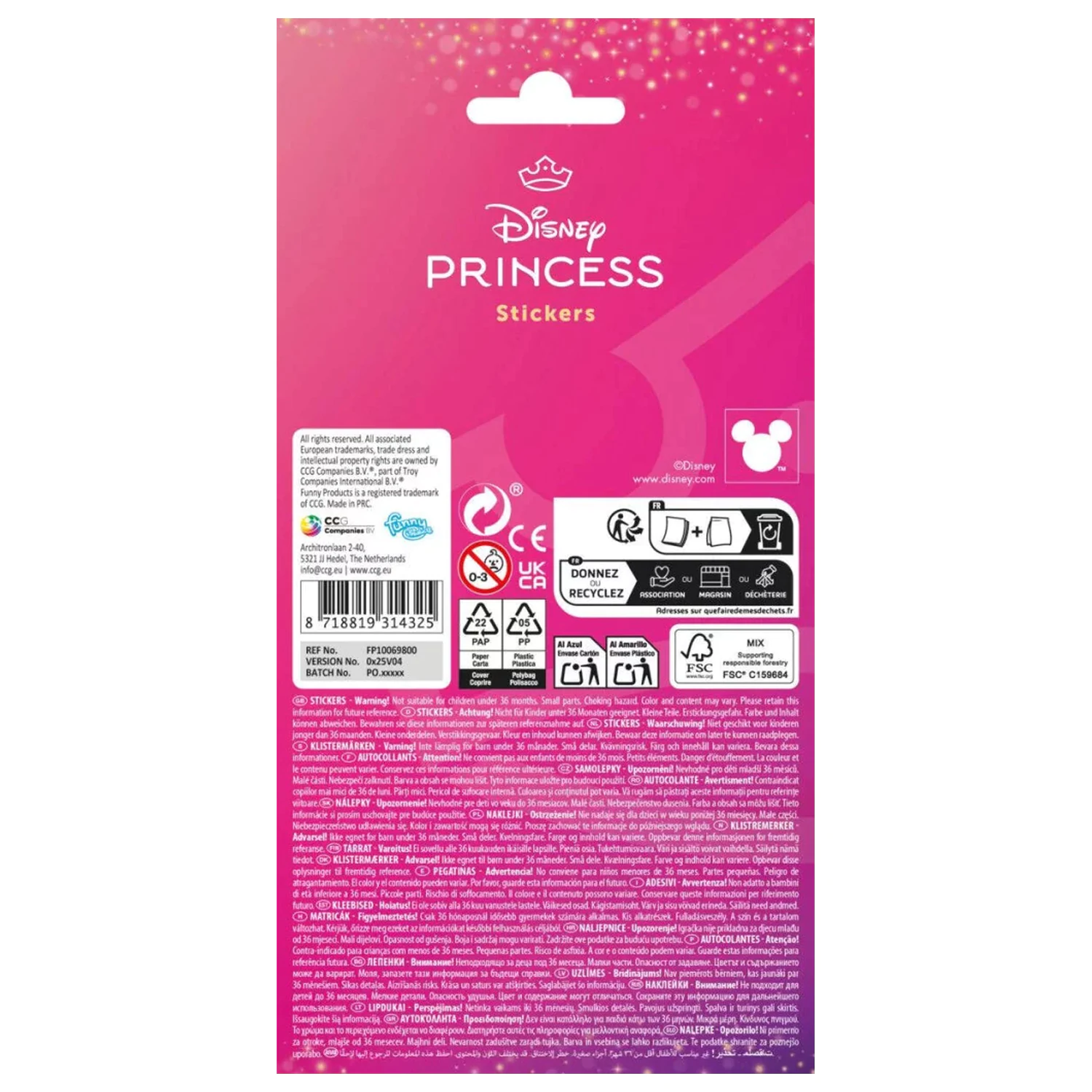Disney Princess Cuties Autocolant poza produsului