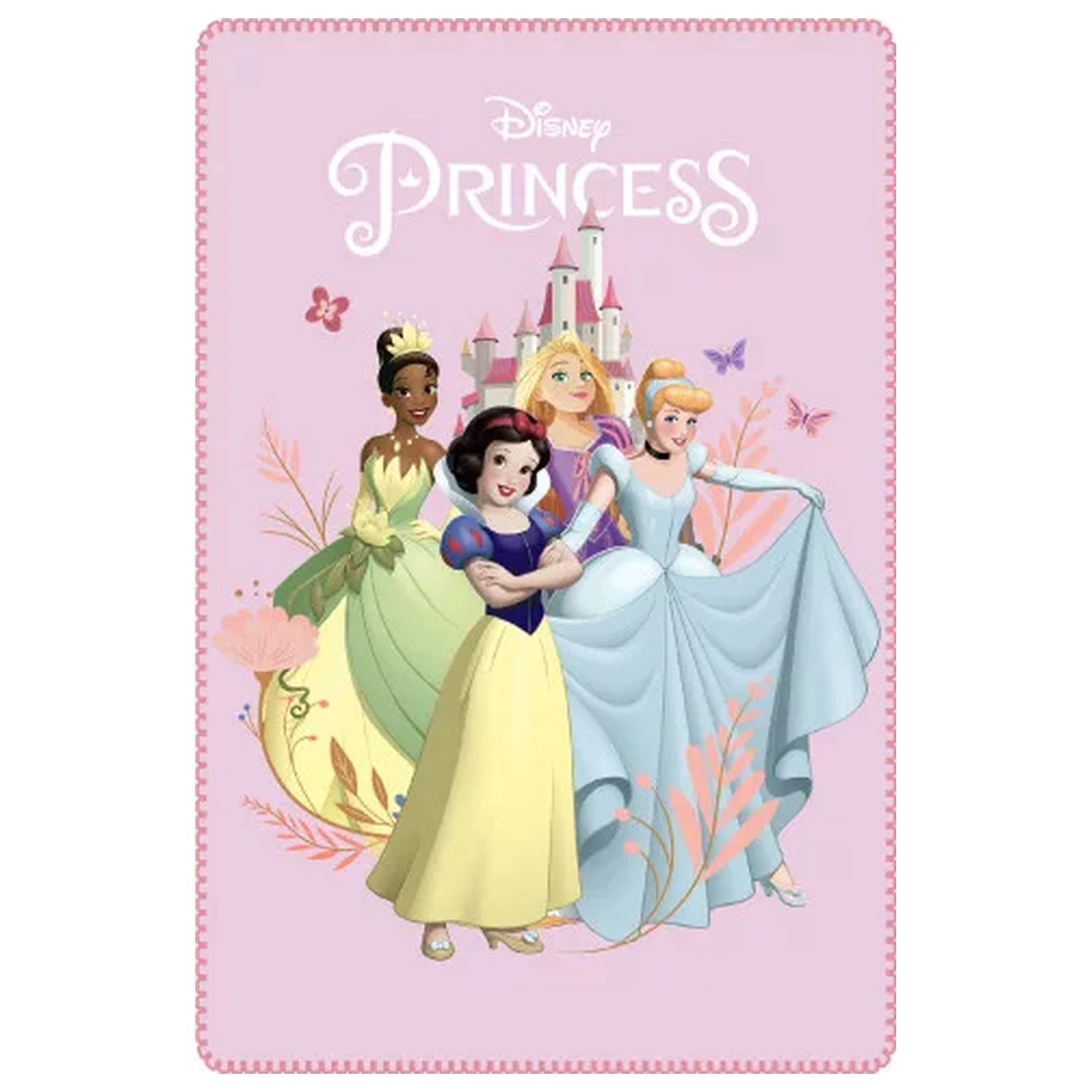 Pătura fleece Disney Princess Elegance 100x150cm poza produsului