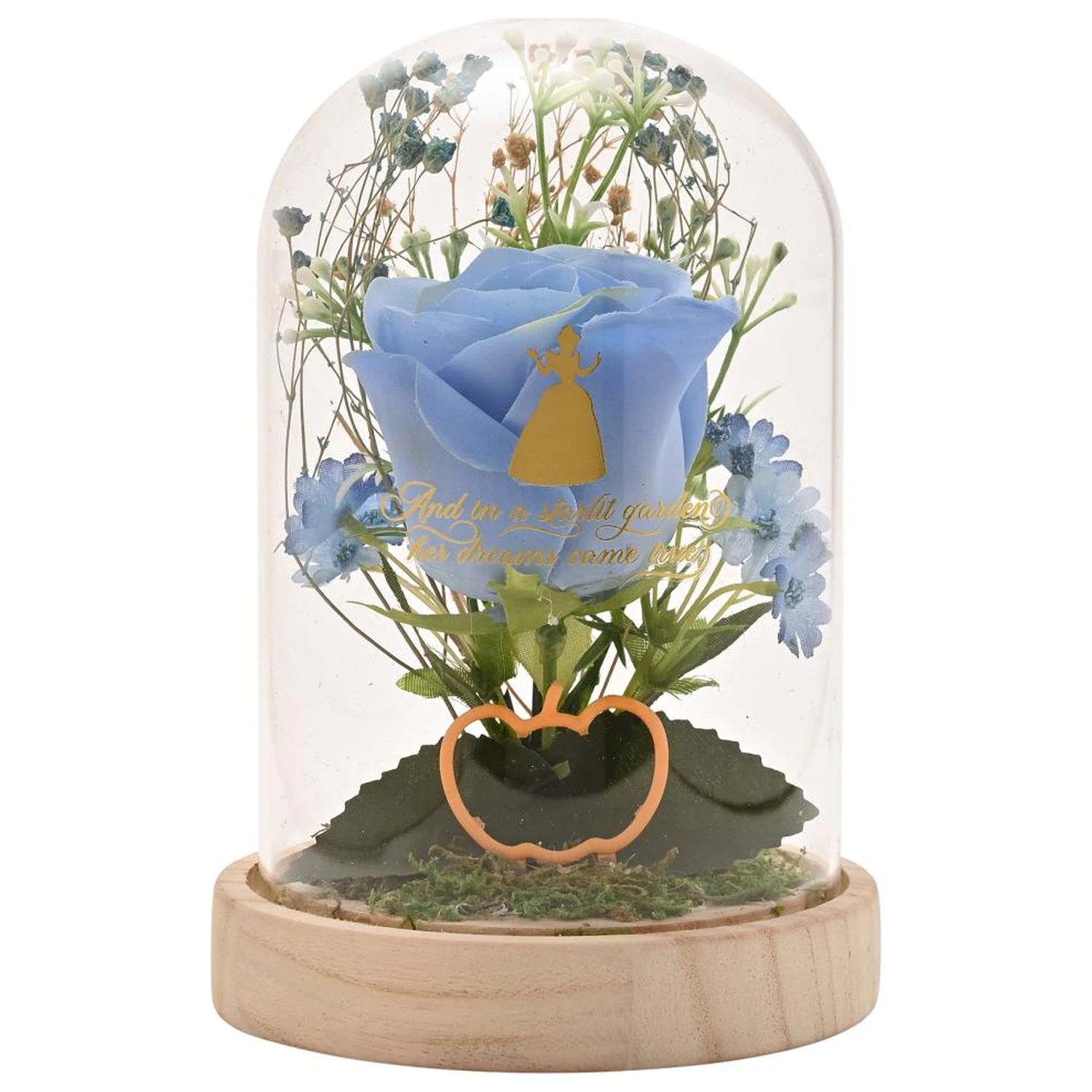 Disney Princess Cinderella Floral Cloche with a Neon Light poza produsului