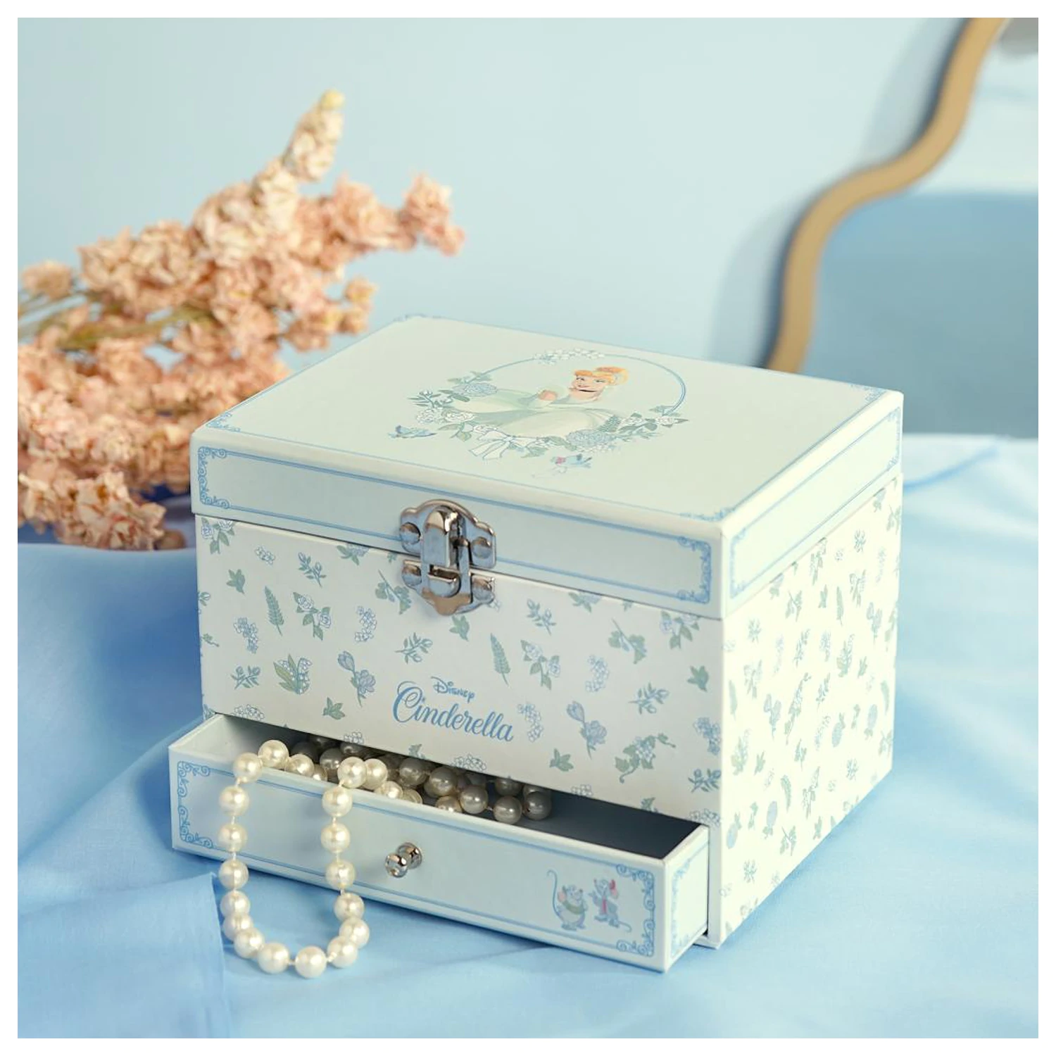 Disney Princess Cinderella Musical Jewellery Box poza produsului