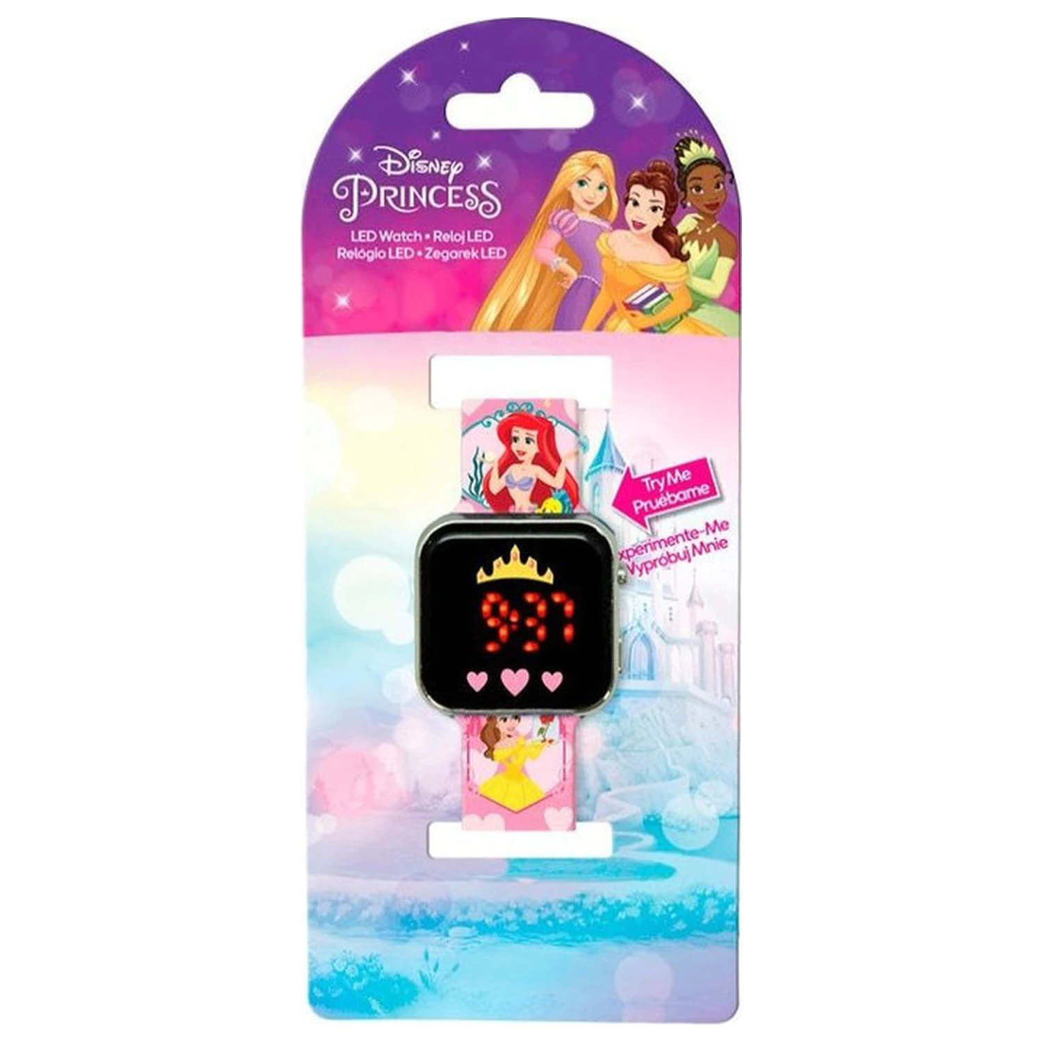 Disney Princess Heart Digital LED Ceas de mana poza produsului