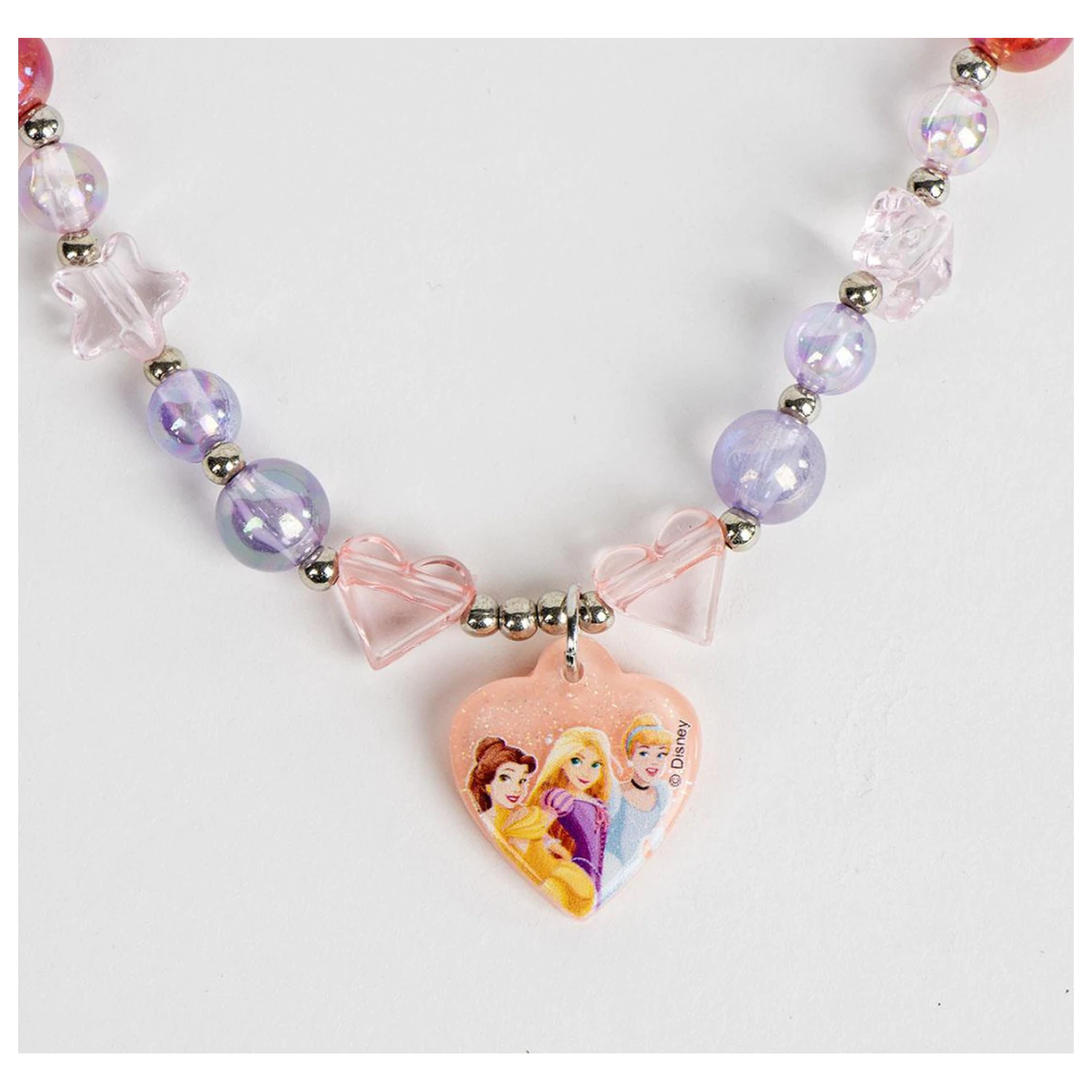 Disney Princess Heart Beaded Colier poza produsului