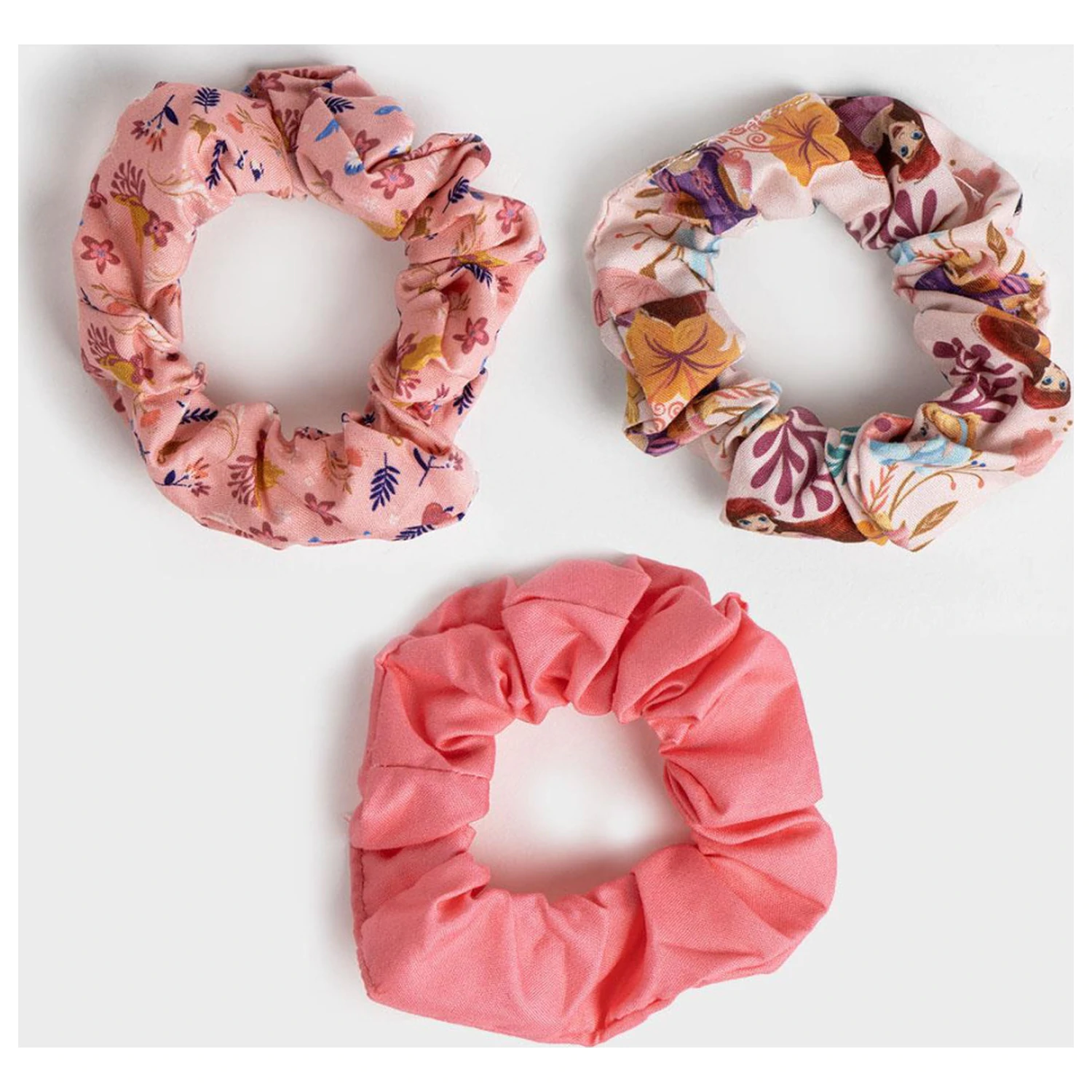 Disney Princess Heart Hair Elastic Set, 3 bucati poza produsului