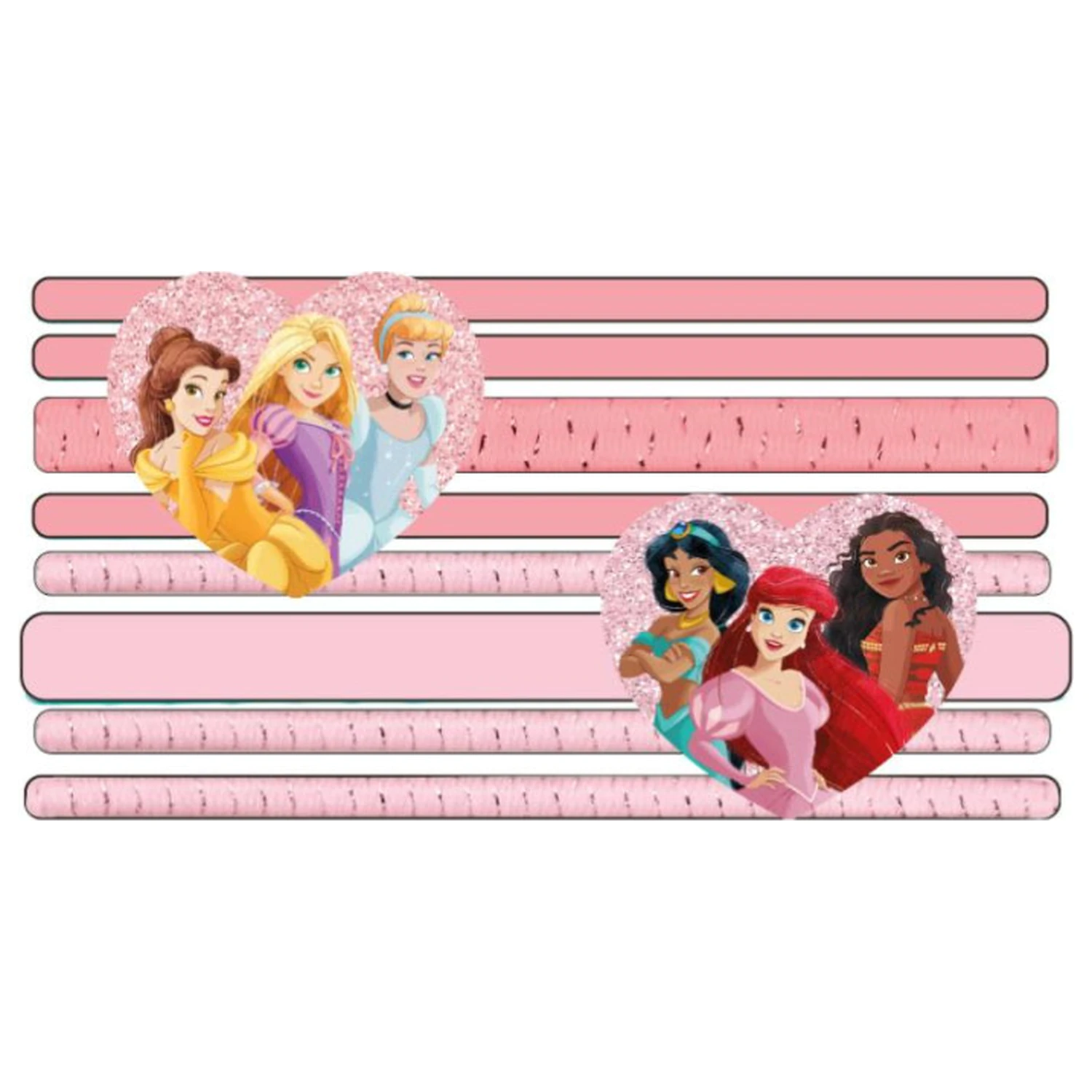 Disney Princesses Heart Set Elastic de par 8 bucati poza produsului