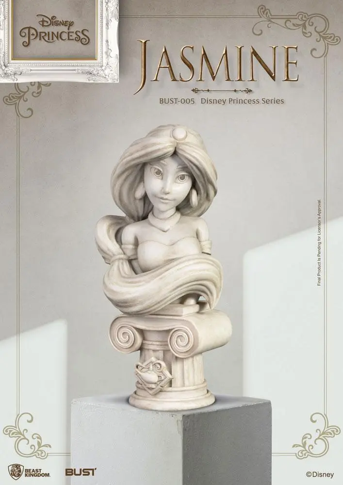 Bust din PVC Disney Princess Series Jasmine 15 cm poza produsului
