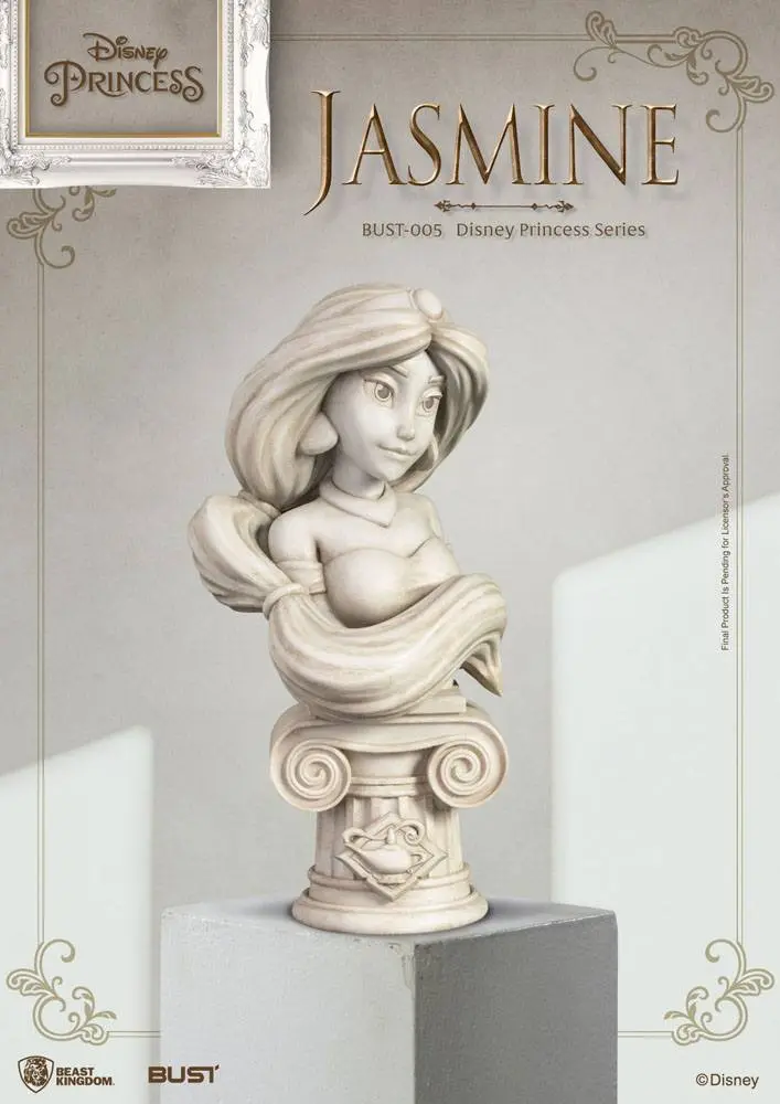 Bust din PVC Disney Princess Series Jasmine 15 cm poza produsului