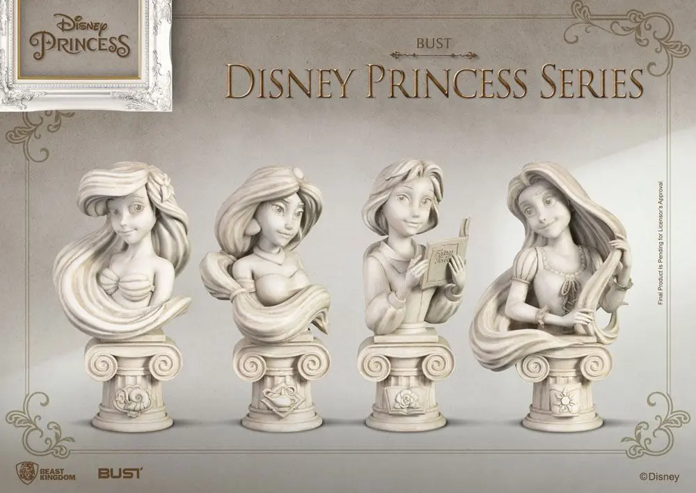 Bust din PVC Disney Princess Series Jasmine 15 cm poza produsului