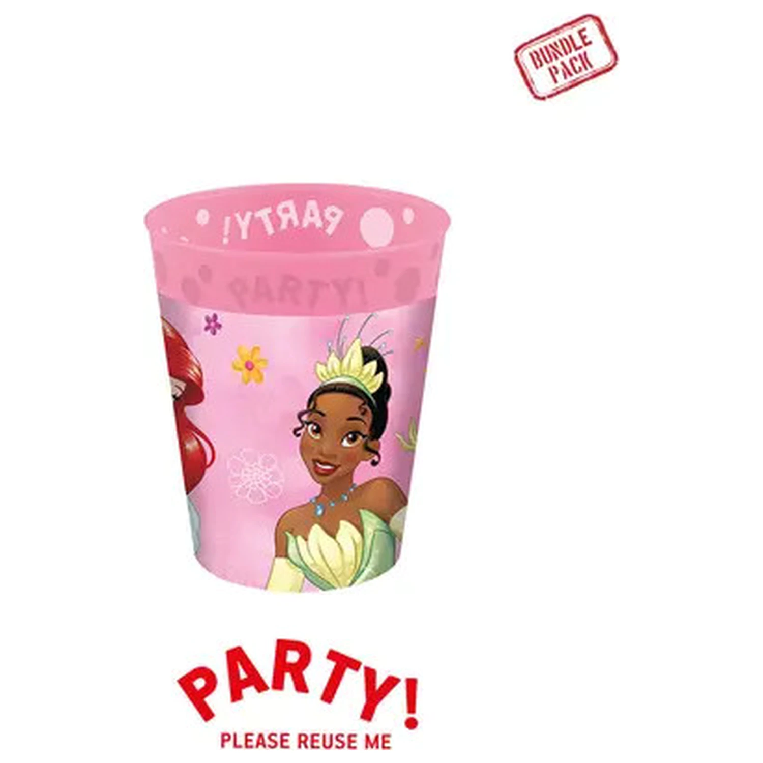 Disney Princesses Live Your Story Micro Premium Plastic Cup Set 4 bucăți 250 ml poza produsului