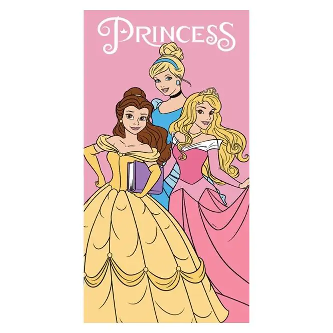 Prosop de plajă microfibră Disney Princess poza produsului