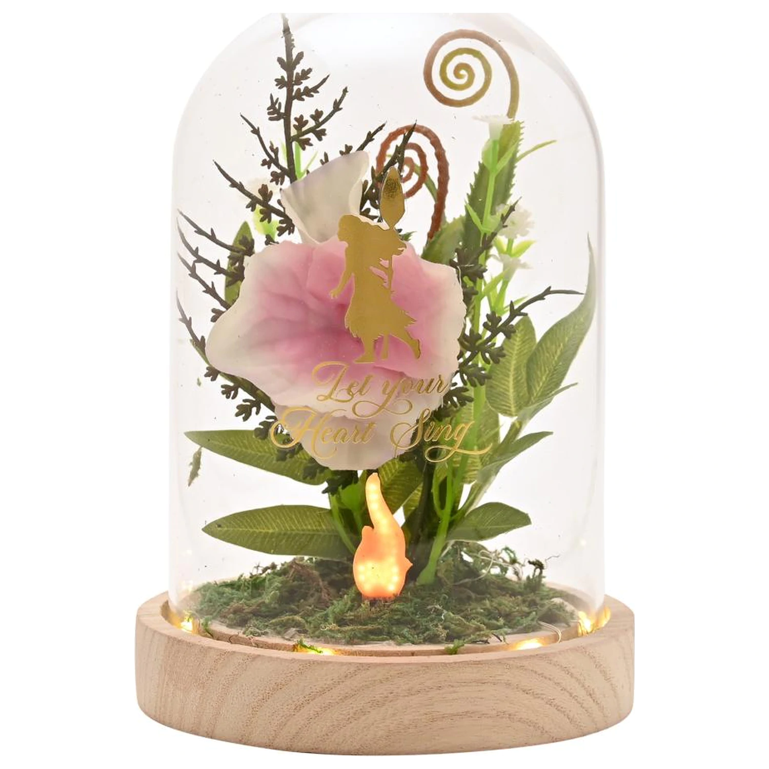 Disney Princess Moana Palarie cloche florala cu lumina neon poza produsului