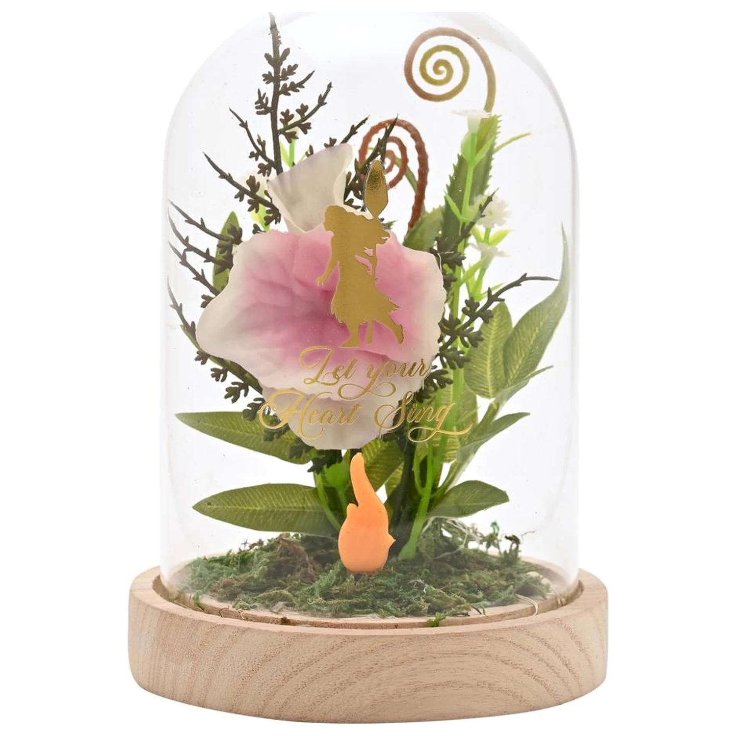 Disney Princess Moana Palarie cloche florala cu lumina neon poza produsului