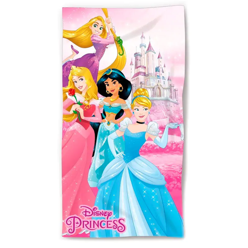 Disney Princess prosop de plajă din bumbac poza produsului